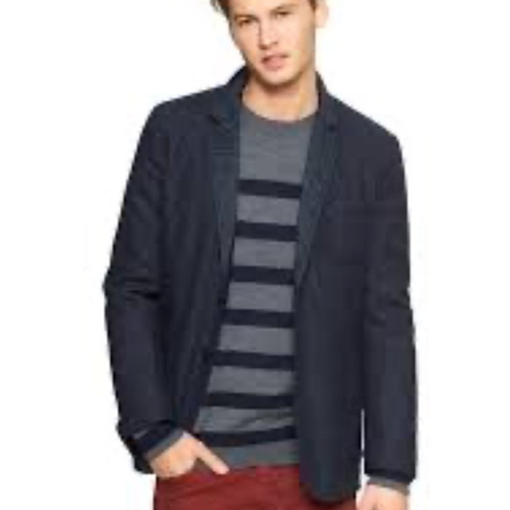 Gap Mens Reversible Lined Blazer Med Nwt